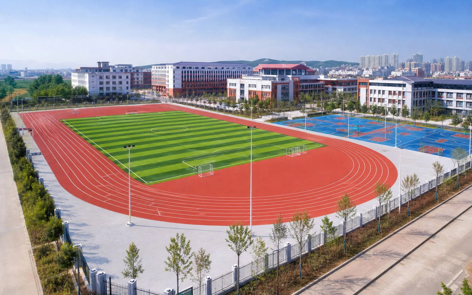 学校运动场地建设项目与方案展示