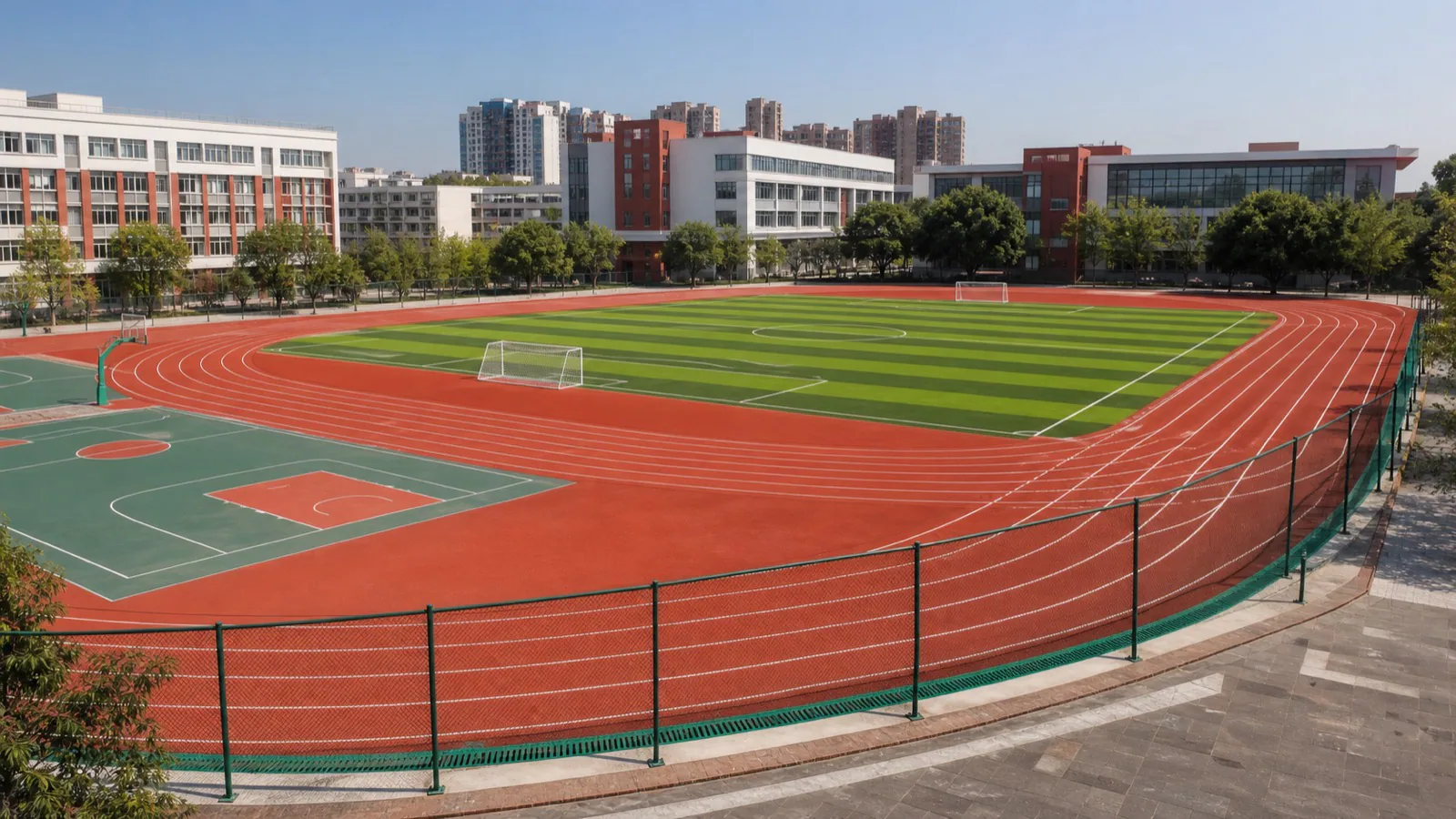 学校运动场地项目展示